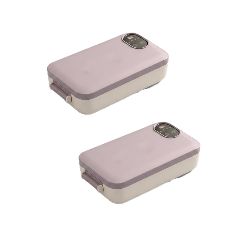 🍱 BEGRENSET TID 48 % RABATT! ✨ Bærbar elektrisk matboks – Selvoppvarmende, 7200 mAh, 304 rustfritt stål 🔋