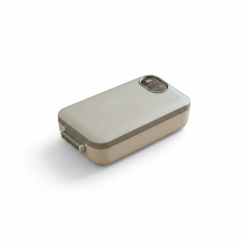 🍱 BEGRENSET TID 48 % RABATT! ✨ Bærbar elektrisk matboks – Selvoppvarmende, 7200 mAh, 304 rustfritt stål 🔋