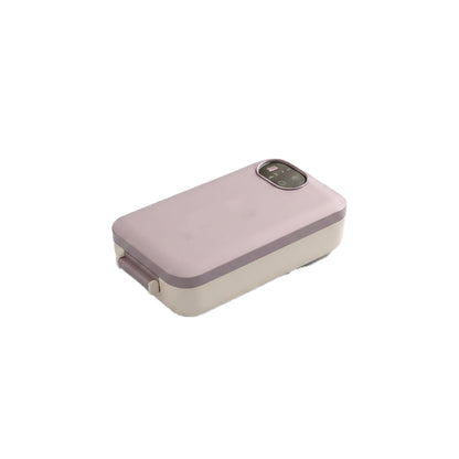 🍱 BEGRENSET TID 48 % RABATT! ✨ Bærbar elektrisk matboks – Selvoppvarmende, 7200 mAh, 304 rustfritt stål 🔋