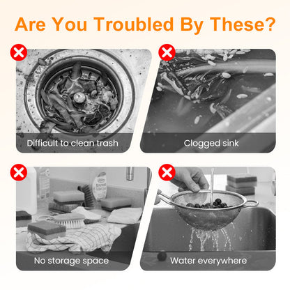 Sammenleggbar kran-hengende vasksilkurv