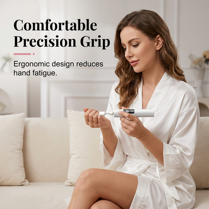 💎 48% RABATT I BEGRENSET TID! ✨Profesjonell elektrisk neglefil – oppgrader neglepleien din med 99 hastigheter og 4 tilbehør ✨💅