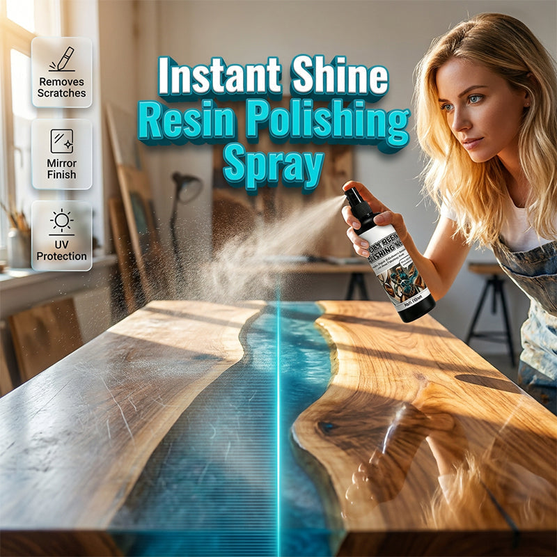 ✨ Resinpolish – fjerner riper, oksidasjon, gjenoppretter speilglans umiddelbart!