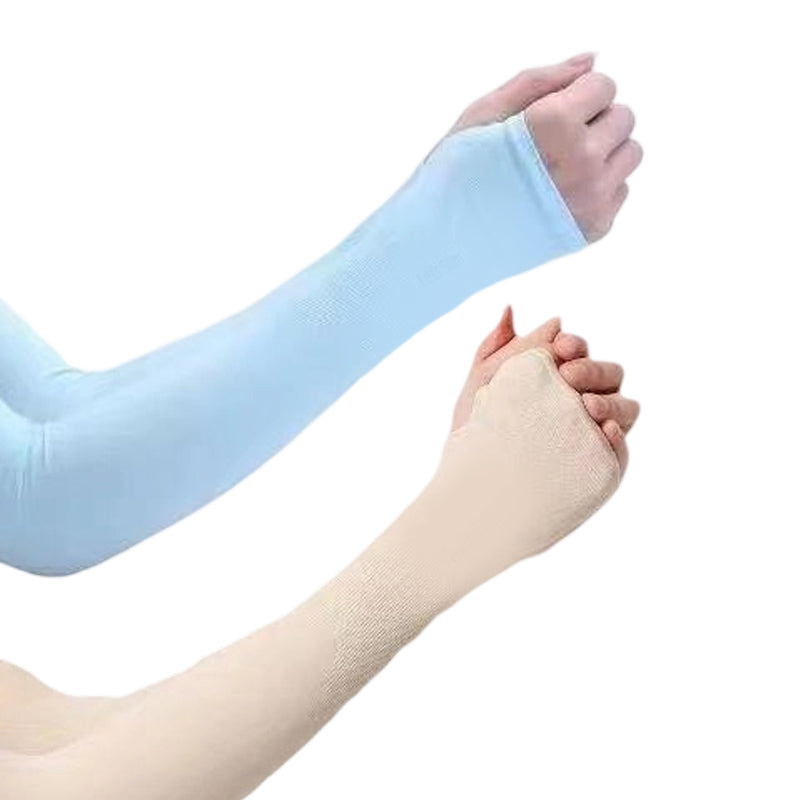 ❄️Sommertilbud: Kjøp 1, få 1 gratis!☀️ Unisex armbeskyttere med UV-beskyttelse og kjøleeffekt🧊