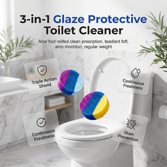 📣Tidsbegrenset tilbud Kjøp⏳🔥 1 få 1 gratis!! 🎁✨Beskyttende glasur toalettbolle-renser