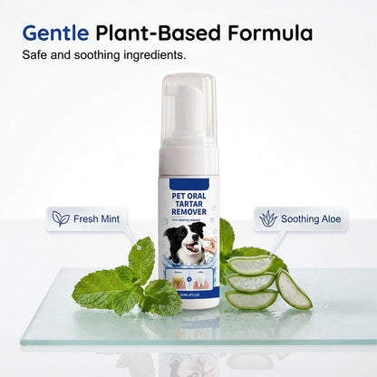 Mousse til munnhygiene for kjæledyr