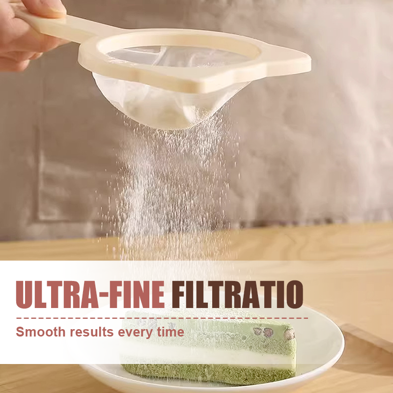 📢📢50 % RABATT !! 🍳 ULTRAFIN KJØKKENSIET MED 120 MESH — Ergonomisk håndtak og avtakbart nett | Sikkert filter i næringsmiddelkvalitet ✨
