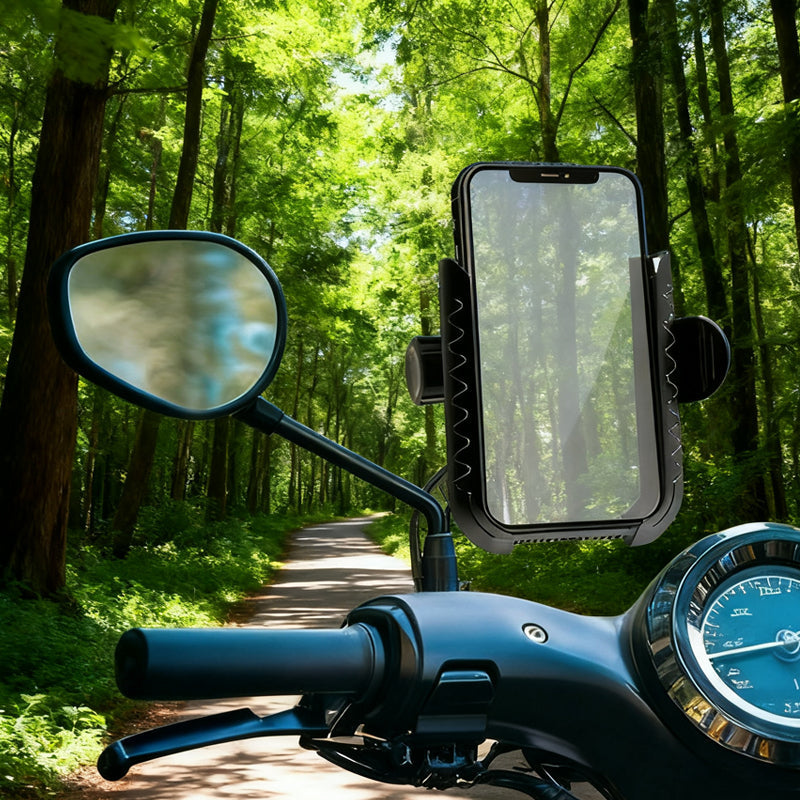 🎉 2026-tilbud — Over 42 000 solgt! 🚴‍♂️ Sykkelholder for mobiltelefon med hurtigfeste – SecureLock og støtsikker polstring 📱