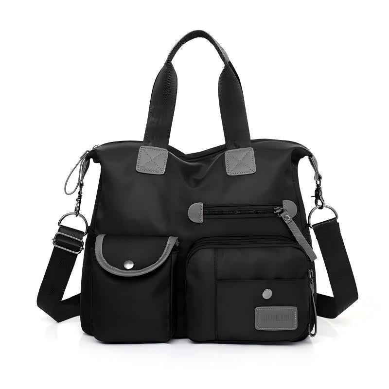 👜48 % RABATT PÅ BEGRENSET SALG! Vanntett Oxford-veske med stor kapasitet for kvinner, veske med flere lommer og 3 bæremåter, crossbody-skulderveske for daglige reiser, jobb og shopping