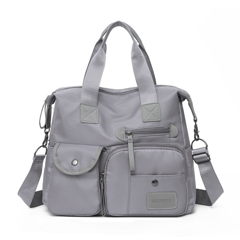 👜48 % RABATT PÅ BEGRENSET SALG! Vanntett Oxford-veske med stor kapasitet for kvinner, veske med flere lommer og 3 bæremåter, crossbody-skulderveske for daglige reiser, jobb og shopping