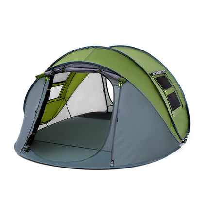 🏕️ 48 % rabatt! ⛺ Vanntett popup-telt for familier som kan slås opp umiddelbart