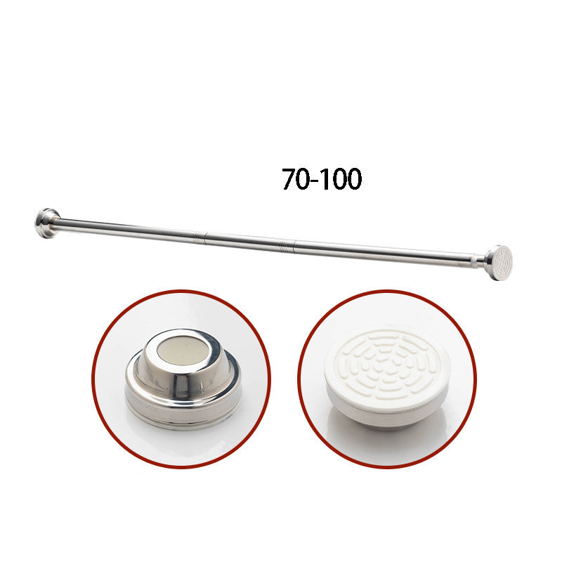 🔥48% off limited time！🥼👚 Create storage space anywhere anytime！Adjustable No-Drill Tension Rod