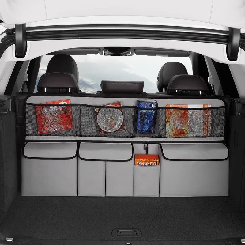 🚗 50 % RABATT! 📦 Bagasjeromsveske til bil – Gjør et rotete bagasjerom om til et rent og organisert rom