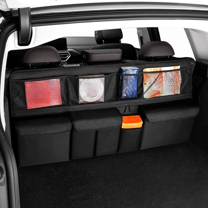 🚗 50 % RABATT! 📦 Bagasjeromsveske til bil – Gjør et rotete bagasjerom om til et rent og organisert rom
