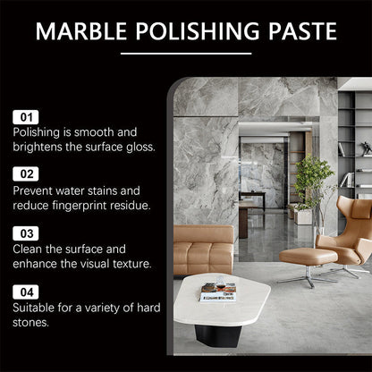 🥳 OVER 50 000 SOLGTE EKSEMPLARER! 🔥 48 % RABATT! ✨Poleringspasta for marmor: Fjerner riper og gir marmor glans på 2 minutter. Garantert profesjonelt resultat. 👉