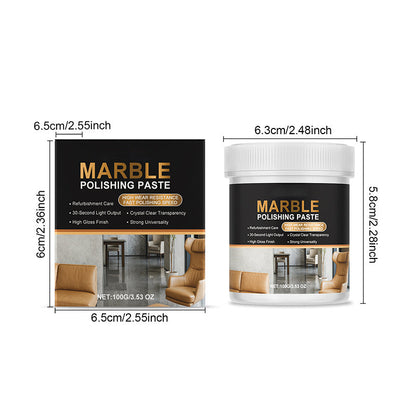 🥳 OVER 50 000 SOLGTE EKSEMPLARER! 🔥 48 % RABATT! ✨Poleringspasta for marmor: Fjerner riper og gir marmor glans på 2 minutter. Garantert profesjonelt resultat. 👉