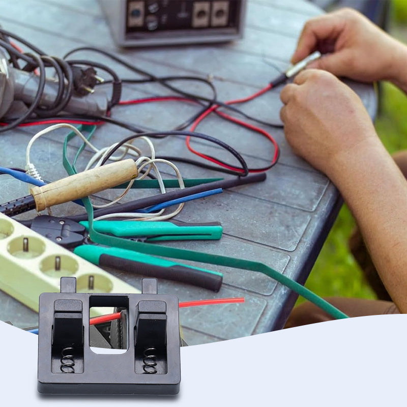 ⚡Slitesterk sveiseholder for elektriske ledninger