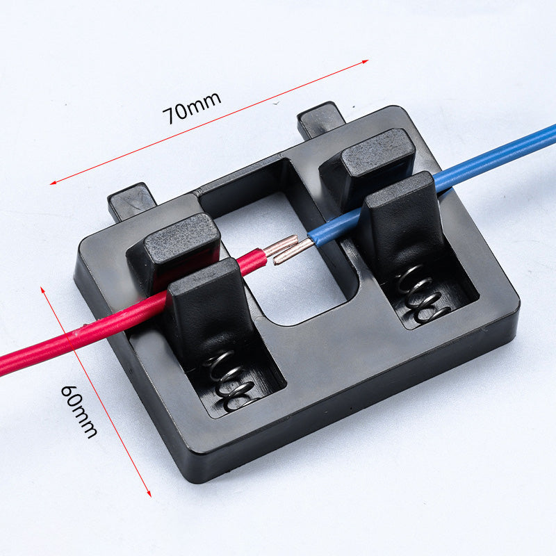 ⚡Slitesterk sveiseholder for elektriske ledninger