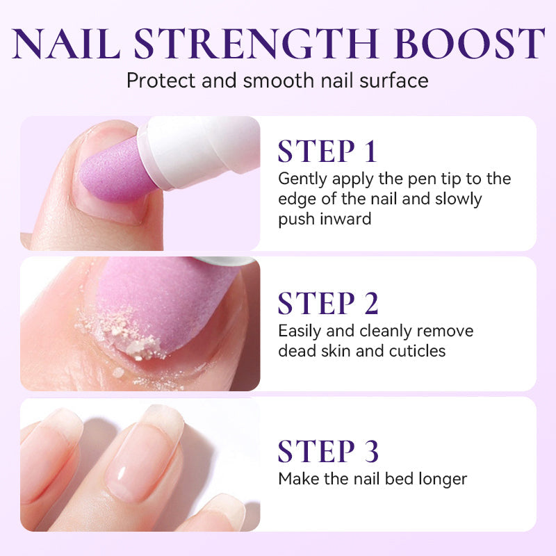 💅 KJØP 2, FÅ 1 GRATIS! ✨ 3-i-1 neglebåndskrem i pennform – Gir næring, pleier og beskytter – Perfekt for sunne negler og neglebånd når som helst 🌸