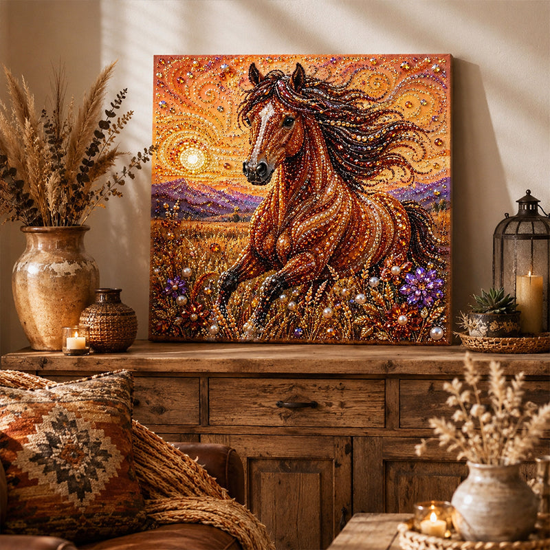 🏆 48% rabatt i en begrenset periode 🦉💛 DIY-sett for perlekunst med Highland-okse – et avslappende DIY-prosjekt der du enkelt kan lage fantastiske kunstverk med strandtema
