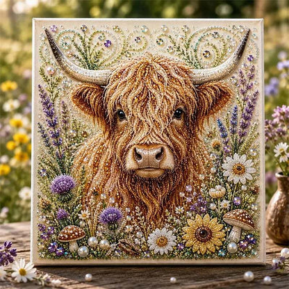 🏆 48% rabatt i en begrenset periode 🦉💛 DIY-sett for perlekunst med Highland-okse – et avslappende DIY-prosjekt der du enkelt kan lage fantastiske kunstverk med strandtema