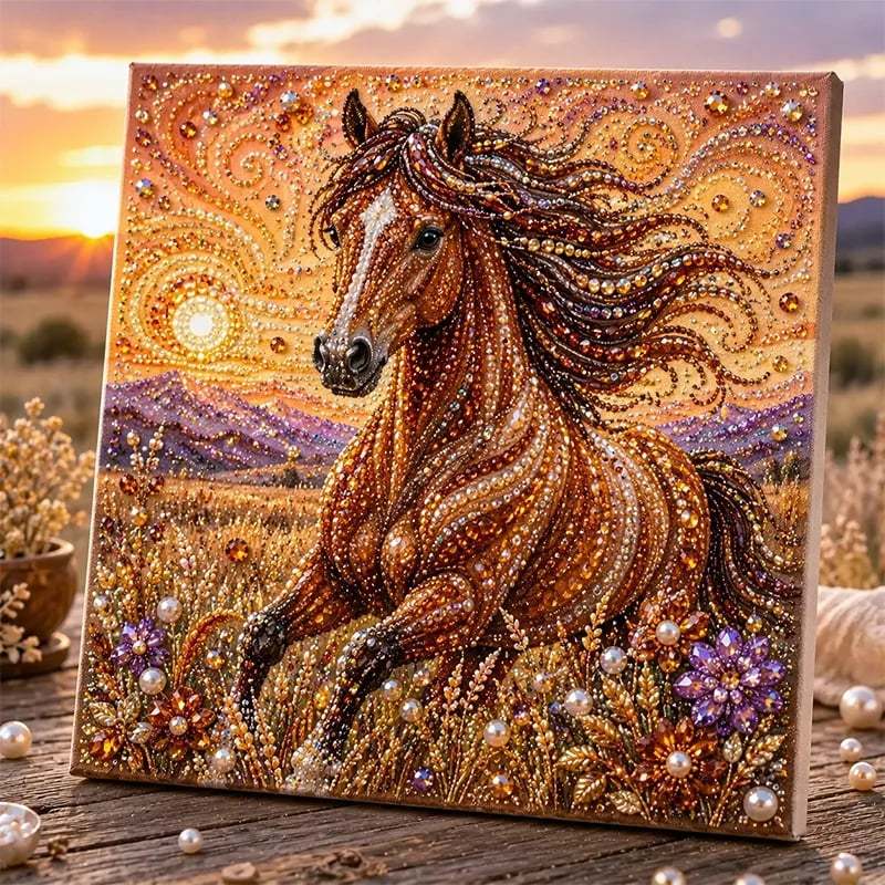 🏆 48% rabatt i en begrenset periode 🦉💛 DIY-sett for perlekunst med Highland-okse – et avslappende DIY-prosjekt der du enkelt kan lage fantastiske kunstverk med strandtema