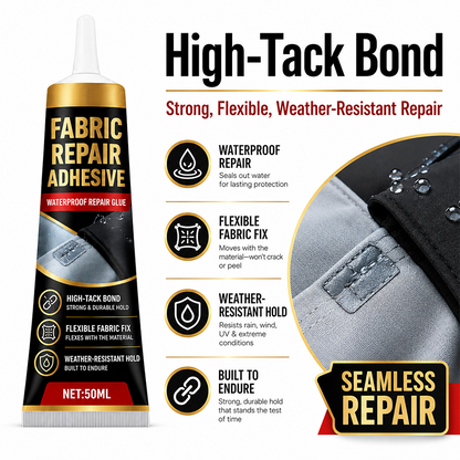 Waterproof Fabric Repair Adhesive