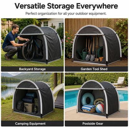Waterproof Outdoor Bicycle Storage Shelter
