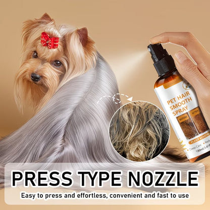 📢📢 48 % rabatt!! 🥳 💞Hårutglattende spray for kjæledyr