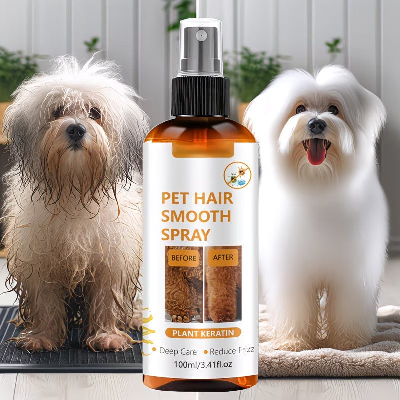 📢📢 48 % rabatt!! 🥳 💞Hårutglattende spray for kjæledyr