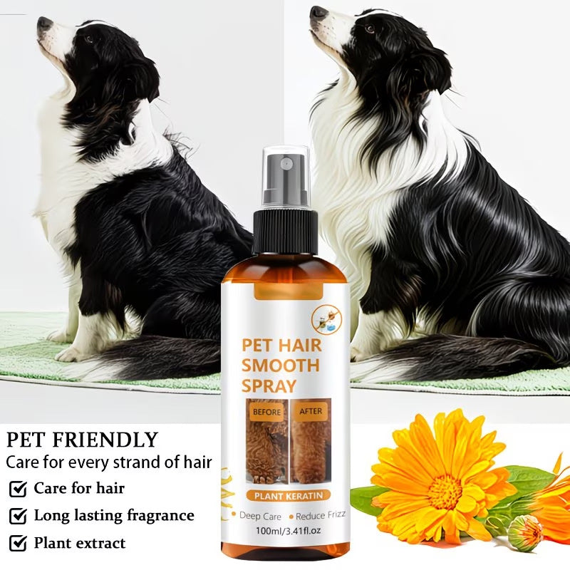 📢📢 48 % rabatt!! 🥳 💞Hårutglattende spray for kjæledyr