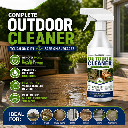 🌿Buy 2 Get 1 Free✨Outdoor Surface Cleaner Spray, Fast Acting Stain Remover for Patio, Wooden Furniture & Outdoor Surfaces