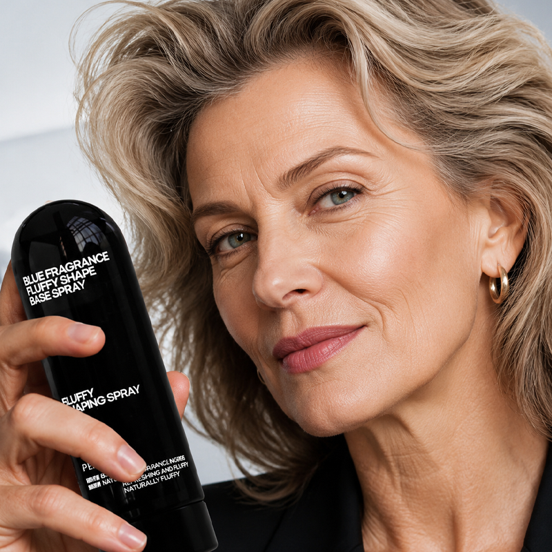 🎉48% rabatt! 👩 Volumgivende og fikserende spray med ferskenduft – for lett, spenstig hår og langvarig hold.