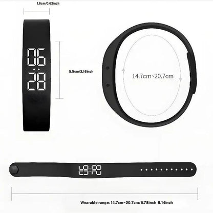⌚ SmartSense aktivitetsarmbånd – måler puls, blodtrykk, oksygen og temperatur. GPS, vanntett 50m, Bluetooth 5.0 – perfekt til trening og hverdag! 💪🔥