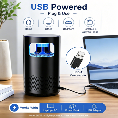 USB-drevet myggdreperlampe
