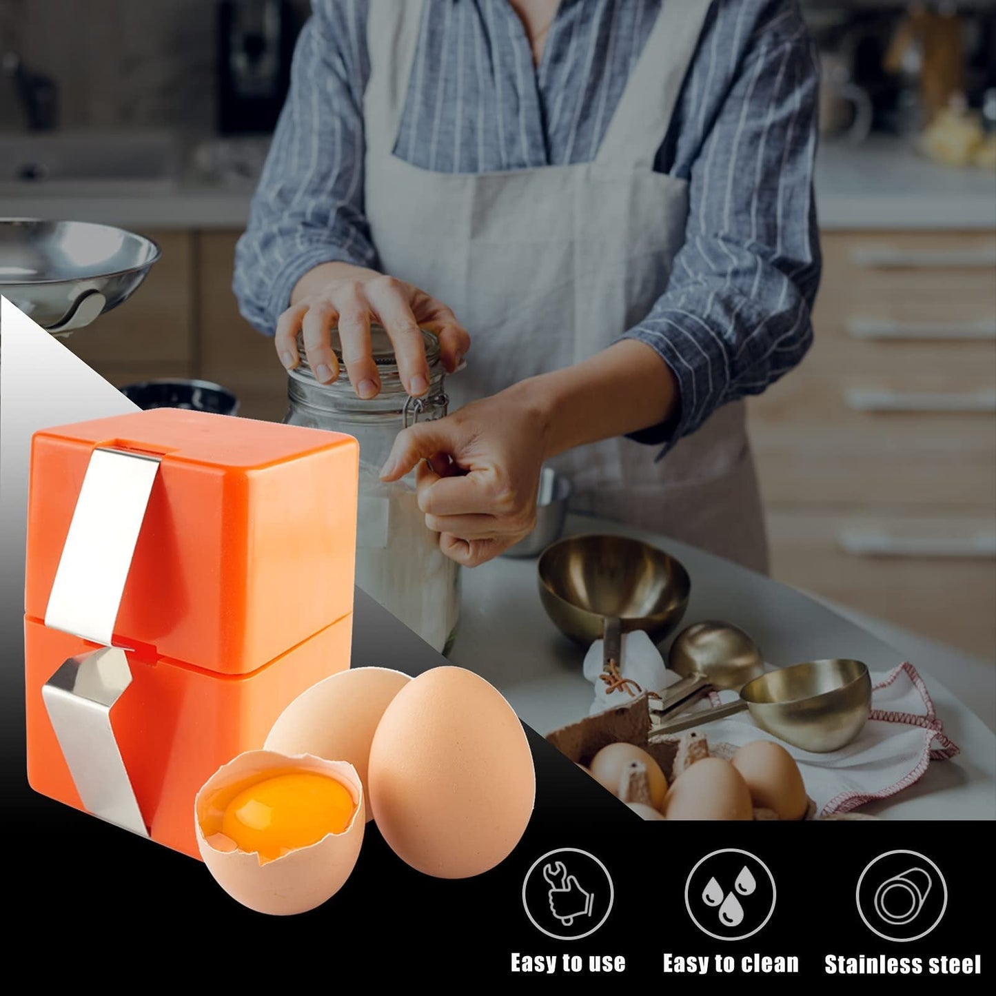 🍳 Hurtig eggknekkerverktøy – Åpne hundrevis av egg raskere og renere 🔥