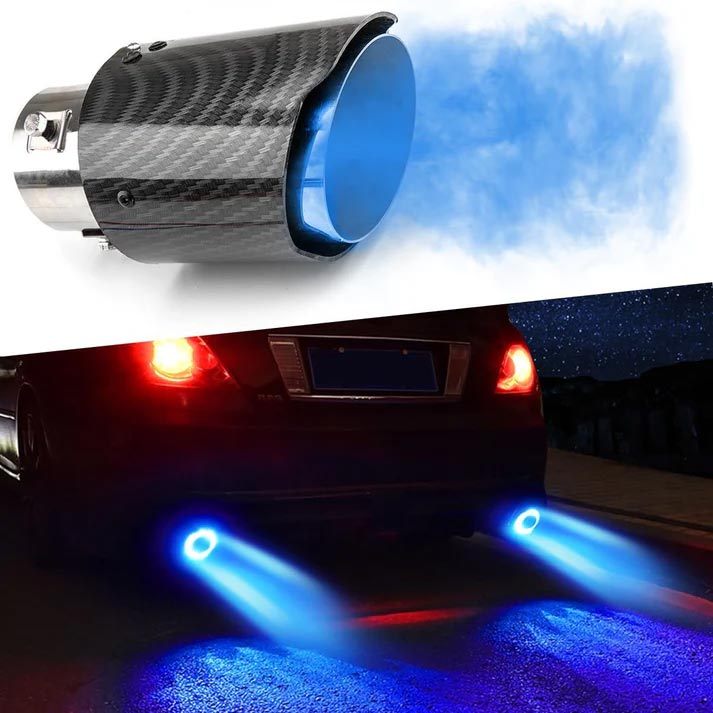 Universell LED-eksosrør til bil