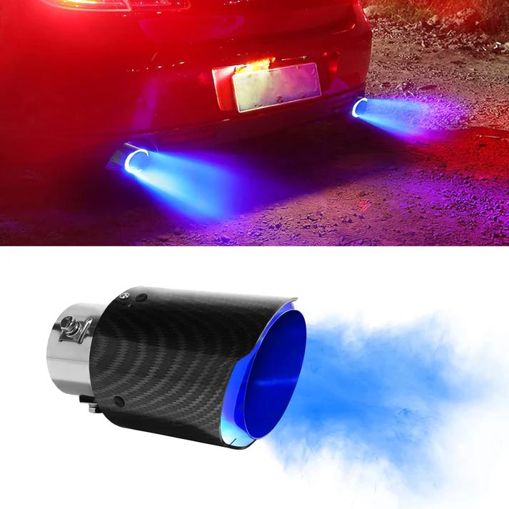 Universell LED-eksosrør til bil