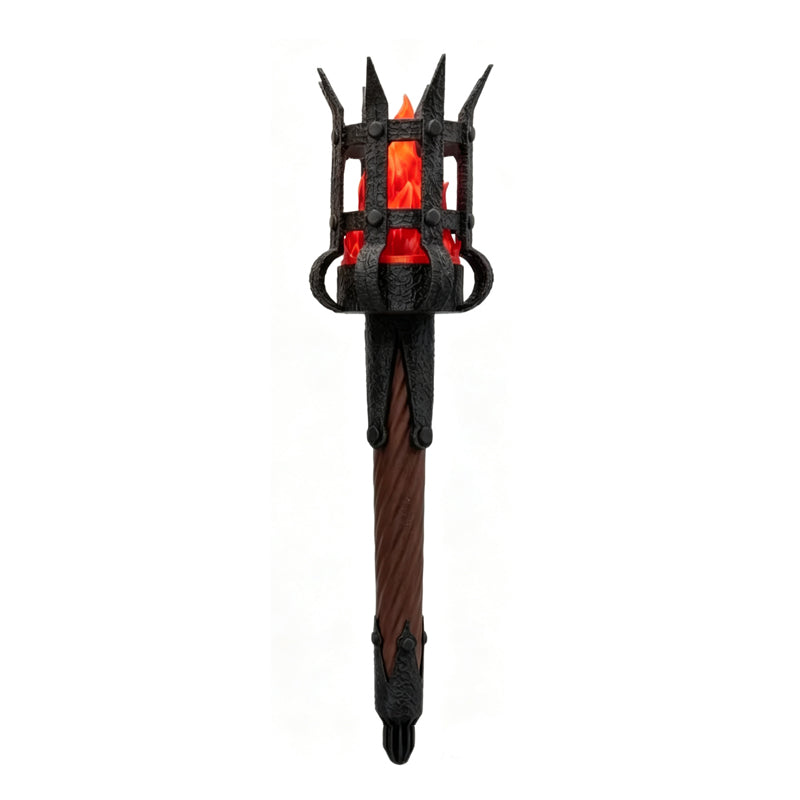 Middelaldersk fakkelvegglampe Vintage flammeeffekt vegglampe