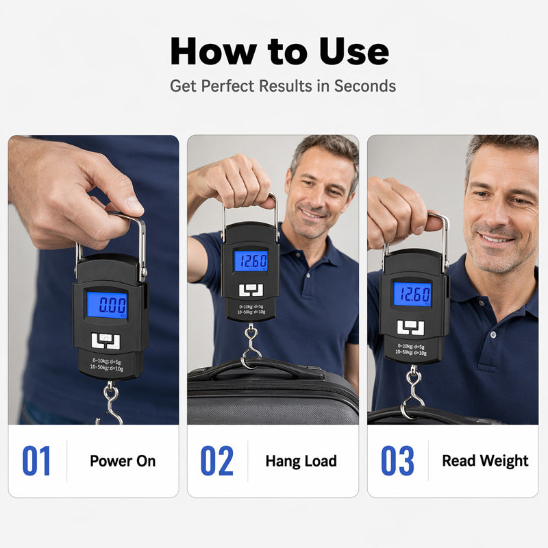 Mini Portable Digital Luggage Scale