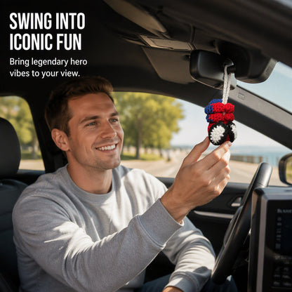 ⏳Limited-time 50% off⏰Crochet Spider Car Hanger Ornament🕷️🕸️