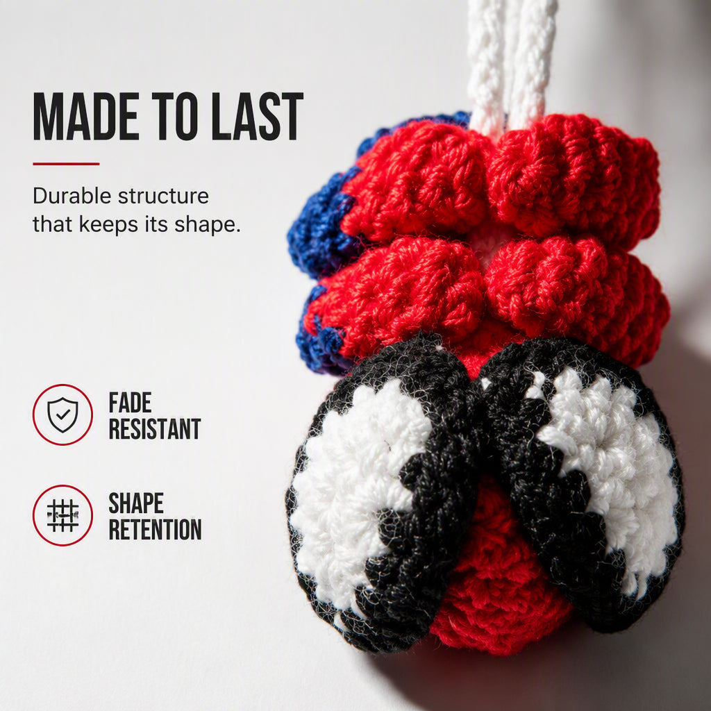 ⏳Limited-time 50% off⏰Crochet Spider Car Hanger Ornament🕷️🕸️