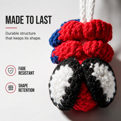 ⏳Limited-time 50% off⏰Crochet Spider Car Hanger Ornament🕷️🕸️