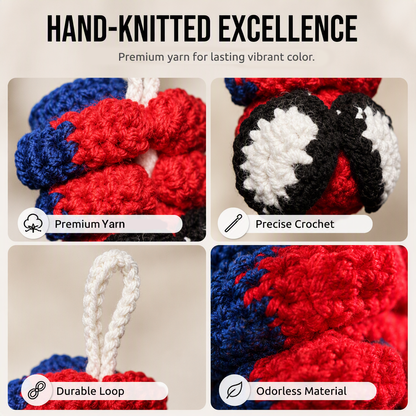 ⏳Limited-time 50% off⏰Crochet Spider Car Hanger Ornament🕷️🕸️