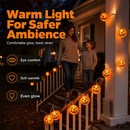 🎃 Early Halloween Offer – 50% OFF | Pumpkin String Lights for Cozy Party Decor & Warm Ambiance ✨