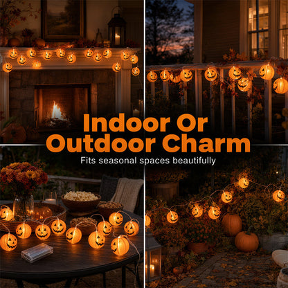 🎃 Early Halloween Offer – 50% OFF | Pumpkin String Lights for Cozy Party Decor & Warm Ambiance ✨