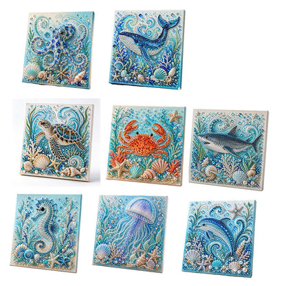 Creative Ocean Life – Malingsett med kunstige perler til gjør-det-selv-prosjekter