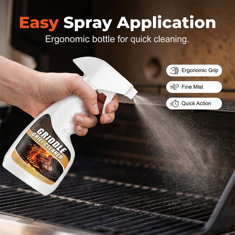 Rengjøringsspray for kjøkken og grill