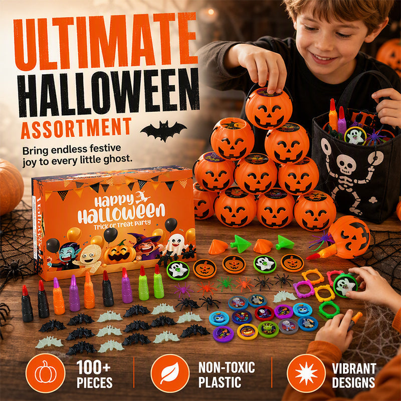 🎃👻 Halloween-lekeassortiment – Morsomme festgaver for barn