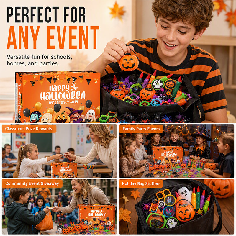 🎃👻 Halloween-lekeassortiment – Morsomme festgaver for barn