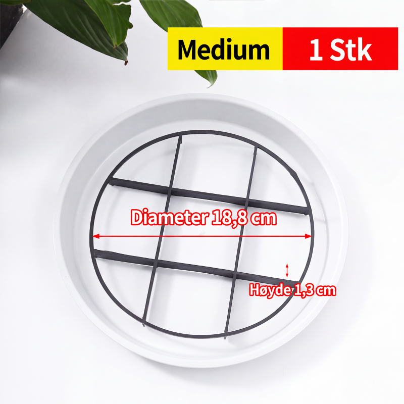📢📢50 % RABATT!! ⏰Skånsom gryteunderlag som løfter plantekasser, fremmer luftsirkulasjon og holder gulv rene – for innendørs og utendørs bruk. 🔥🏠